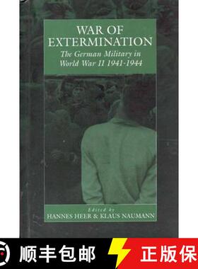 【3-4周达】War of Extermination: The German Military in World War II [9781571812322]