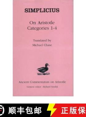 预订 Simplicius: On Aristotle Categories 1-4 [9780715631973]