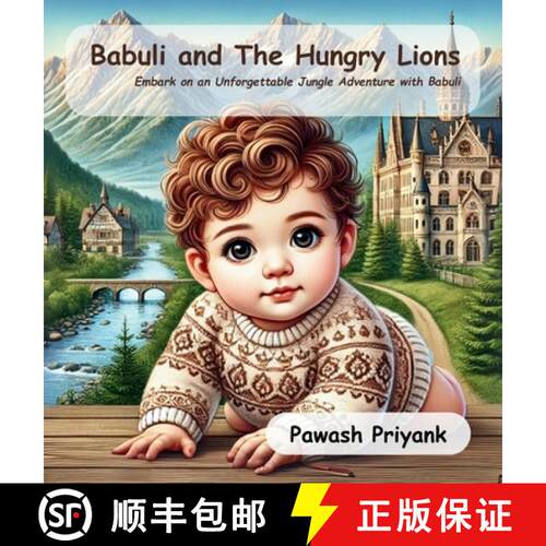 【3-4周达】精装 Babuli and The Hungry Lions: Embark on an Unforgettable Jungle Adventure with Babuli [9798348523770]