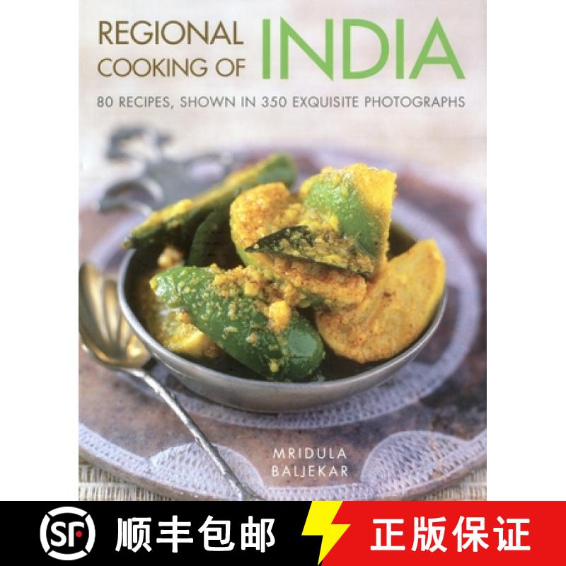 【2-3周达】Regional Cooking of India: 80 Authentic Recipes from Across the Subcontinent [9781903141618]