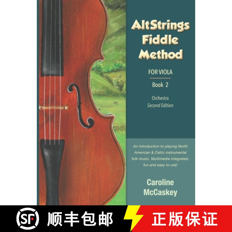 【3-4周达】AltStrings Fiddle Method for Viola, Second Edition, Book 2 [9781952077067]