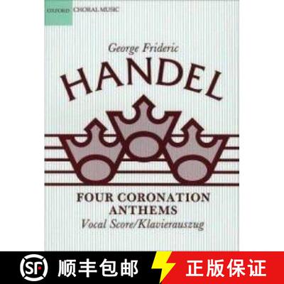 【3-4周达】Four Coronation Anthems: Violin 3 (Violin 3) (Violin 3) [9780193352742]