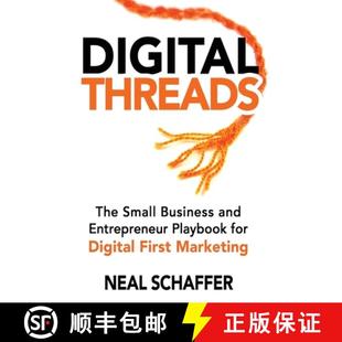Threads Business Digital First 9798990612747 for The 4周达 Entrepreneur and Small Marketing Playbook