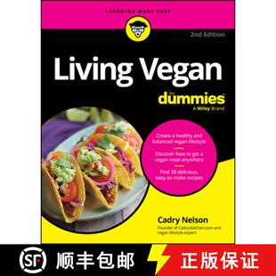 【3-4周达】Living Vegan For Dummies, 2nd Edition [9781394211012]