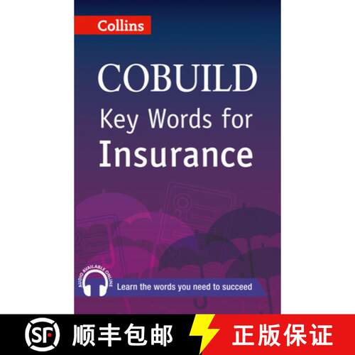 【3-4周达】Collins Cobuild Key Words for Insurance [9780007489831]