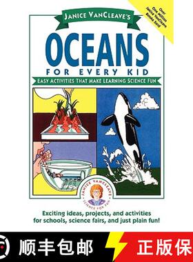 【3-4周达】Janice Vancleave'S Oceans For Every Kid: Easy Activities That Make Learning Science Fun [W... [9780471124535]