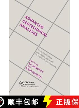 【3-4周达】Advanced Geotechnical Analyses: Developments in Soil Mechanics and Foundation Engineering - 4 [9780367864583]
