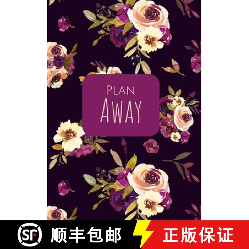 【2-3周达】Plan Away: Undated Planner [9781312600034]