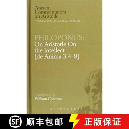 【3-4周达】精装 On Aristotle on the Intellect (Ancient Commentators on Aristotle) [9780715622452]