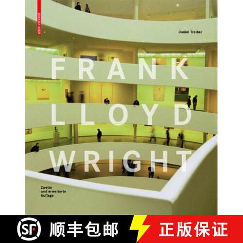 【3-4周达】精装 Frank Lloyd Wright – Second, revised edition [9783764386979]
