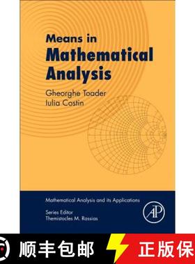 【3-4周达】Means in Mathematical Analysis: Bivariate Means [9780128110805]