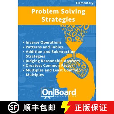 【3-4周达】Problem Solving Strategies: Inverse Operations, Patterns and Tables, Addition and Subtract... [9781630960766]
