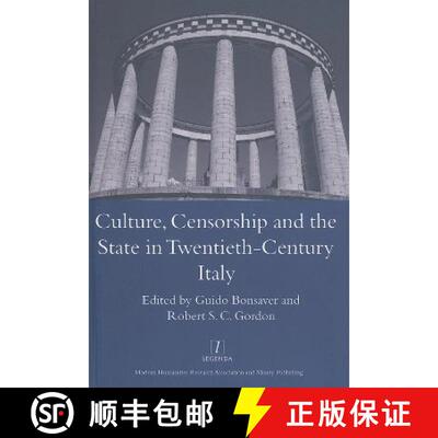 【3-4周达】精装 Culture, Censorship and the State in Twentieth-Century Italy [9781900755955]
