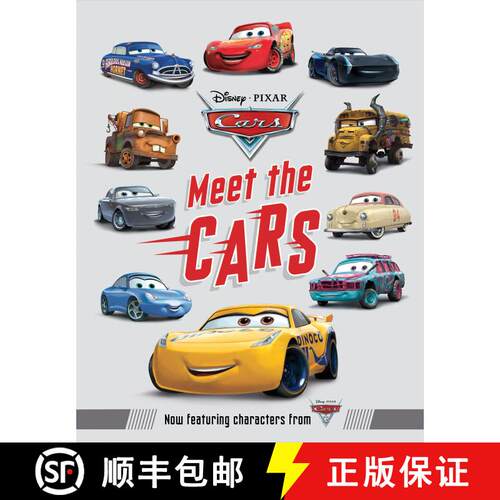 【3-4周达】精装 Meet the Cars [9781368007832]