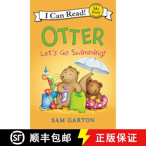 【3-4周达】Otter: Let's Go Swimming! (My First I Can Read) [9780062366634]