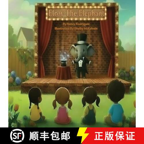 【3-4周达】Elroy The Elephant [9798218892791]