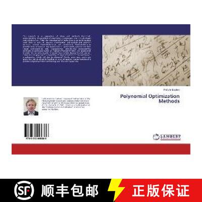 预订 Polynomial Optimization Methods [9783330090866]