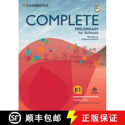 剑桥PET考试 练习册（不带答案带音频） Complete Preliminary for Schools Workbook without Answers with A... [9781108539111]