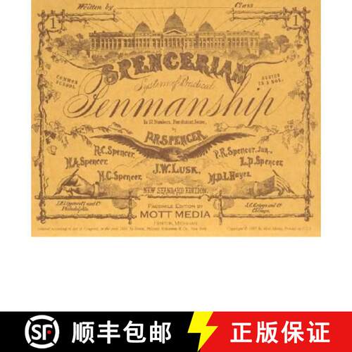 【3-4周达】Spencerian Copybook Set and Theory [9780880620963]