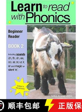 【3-4周达】Learn to Read Rapidly With Phonics: Beginner Reader Book 2. A fun, colour in phonic readin... [9780956115041]