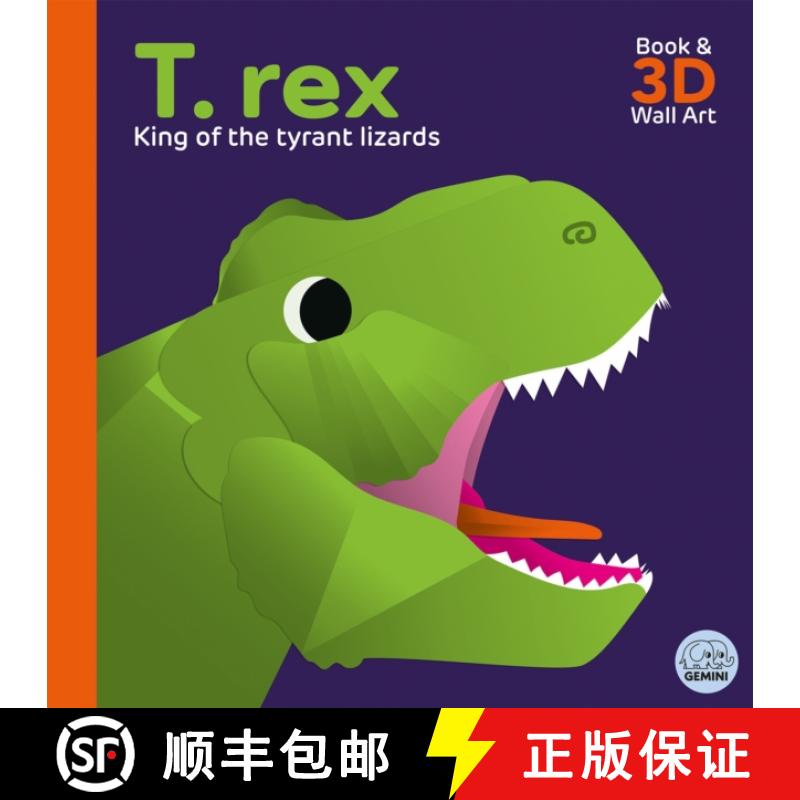 【2-3周达】T. rex - King of the Tyrant Lizards [9781917082150]