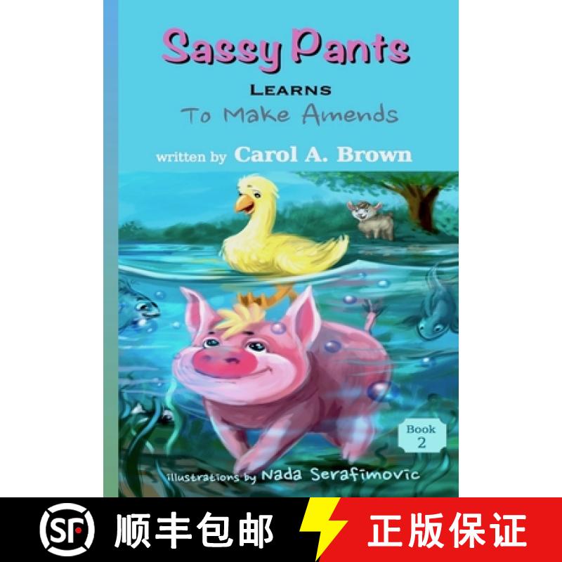 【3-4周达】Sassy Pants LEARNS To Make Amends [9781944798284]