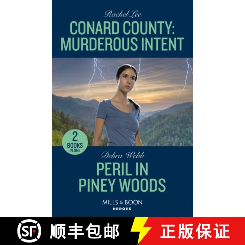 【3-4周达】Conard County: Murderous Intent / Peril In Piney Woods: Conard County: Murderous Intent (C... [9780263322248]
