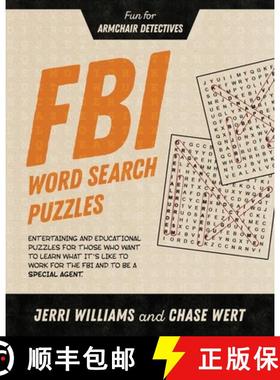 预订 FBI Word Search Puzzles: Fun for Armchair Detectives [9781732462489]