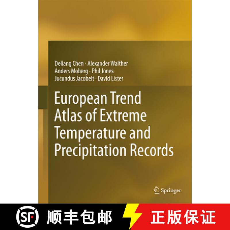 【3-4周达】European Trend Atlas of Extreme Temperature and Precipitation Records [9789401793117]