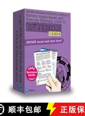 【3-4周达】Pearson REVISE Edexcel GCSE History Anglo-Saxon and Norman England Revision Cards (with fr... [9781292257358]