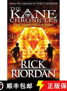 【3-4周达】The Throne of Fire (The Kane Chronicles Book 2) [9780141335674]