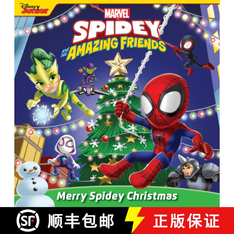 【3-4周达】Spidey and His Amazing Friends: Merry Spidey Christmas [9781368095471]
