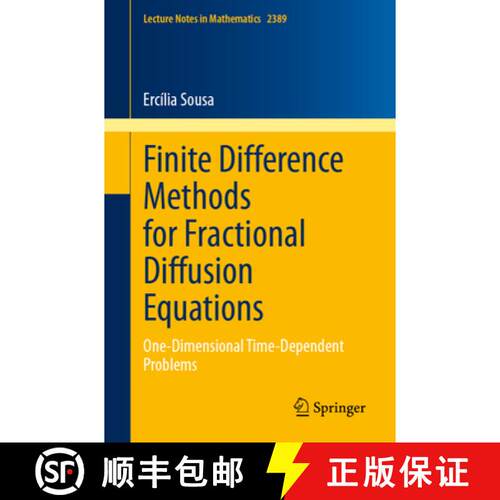 【3-4周达】Finite Difference Methods for Fractional Diffusion Equations : One-Dimensional Time-Depend... [9783032112217]