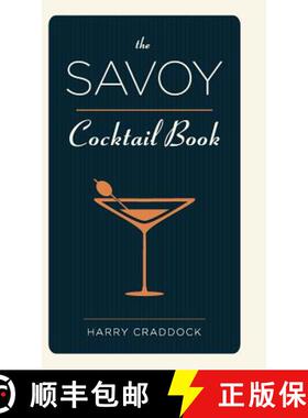 【3-4周达】The Savoy Cocktail Book [9781626540927]