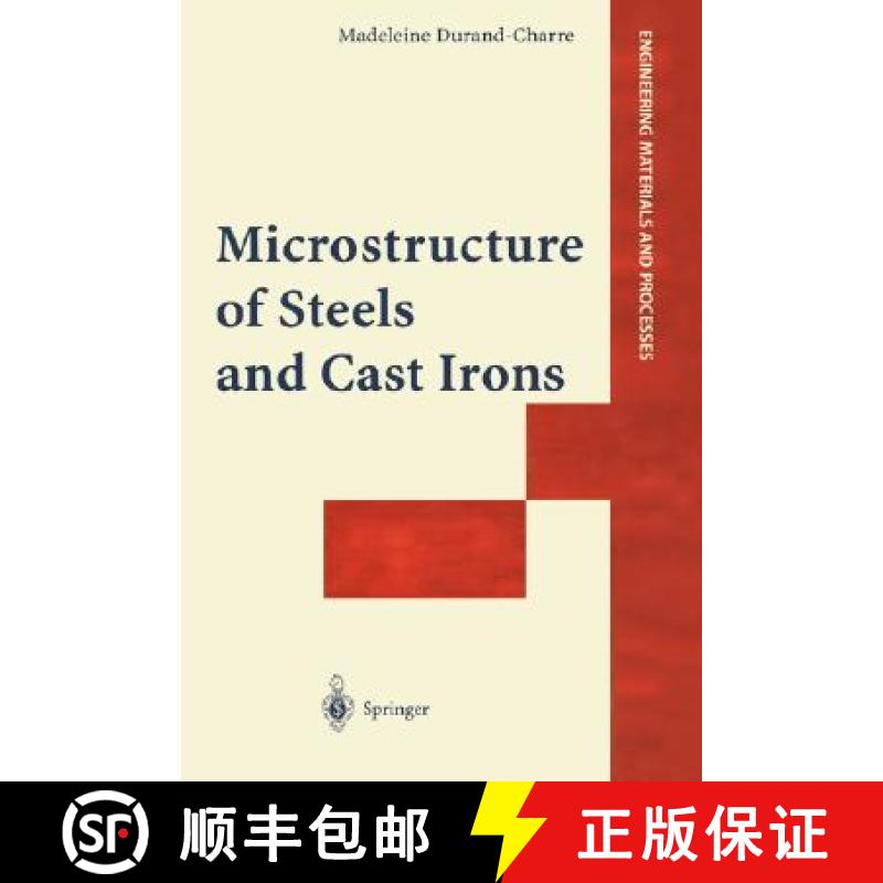 【3-4周达】Microstructure of Steels and Cast Irons [9783540209638]