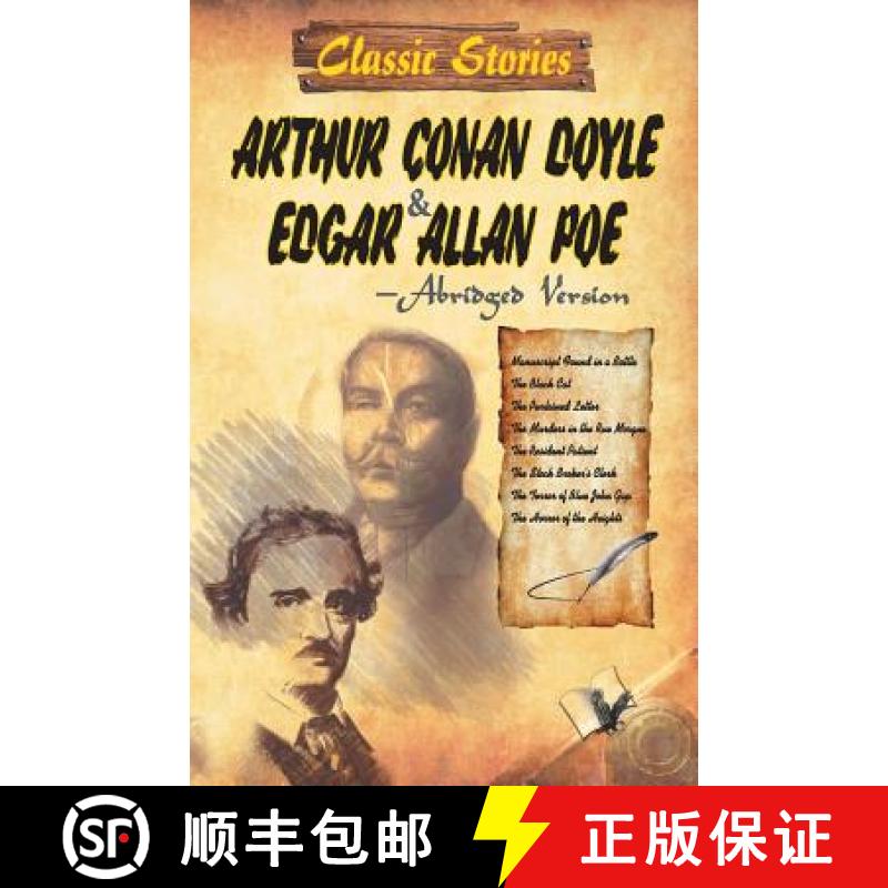 【2-3周达】Classic Stories of Arthur Conan Coyle Edgar & Allan Poe: 8 Fast-Paced Stories of Thrill an... [9789350578087]