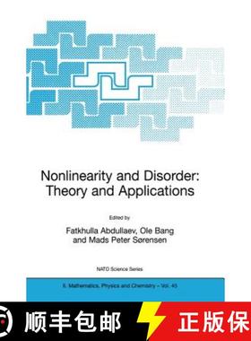 【3-4周达】Nonlinearity and Disorder: Theory and Applications: Theory and Applications [9781402001918]