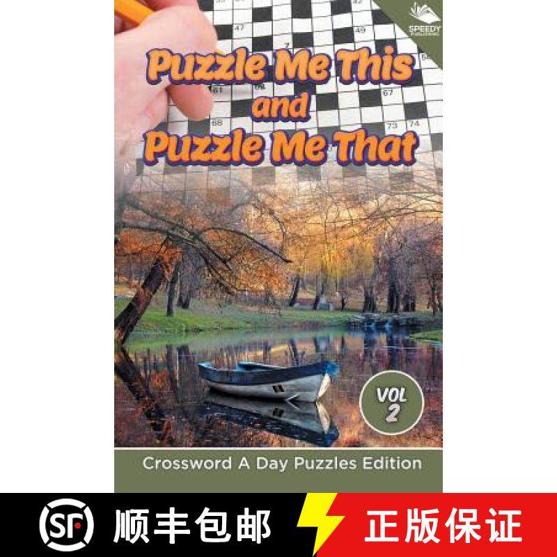 【3-4周达】Puzzle Me This and Puzzle Me That Vol 2: Crossword A Day Puzzles Edition [9781682804445]