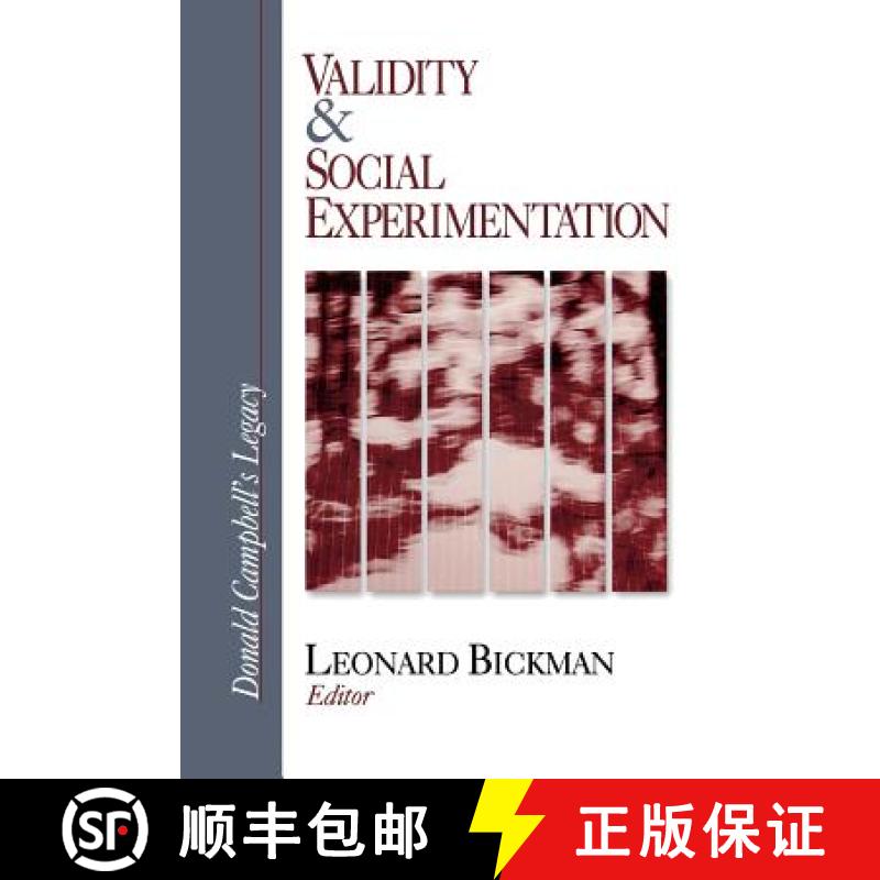 【3-4周达】Validity and Social Experimentation: Donald Campbell′s Legacy [9780761911616]