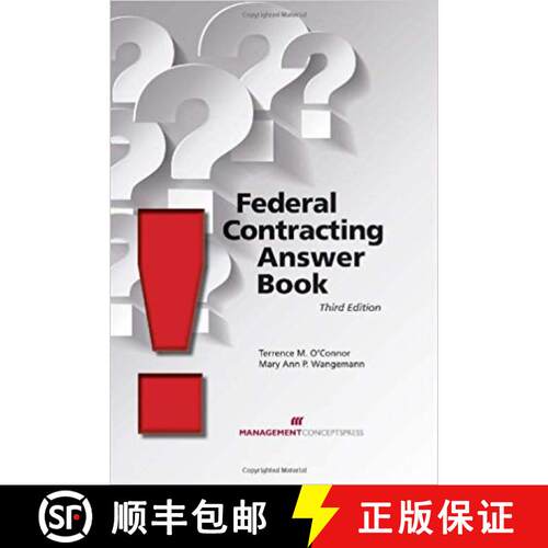 【3-4周达】精装 Federal Contracting Answer Book [9781567264241]