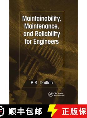 【3-4周达】Maintainability, Maintenance, and Reliability for Engineers [9780367391003]