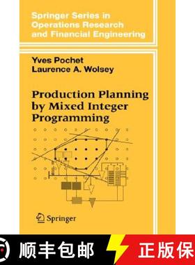 【3-4周达】Production Planning by Mixed Integer Programming [9780387299594]