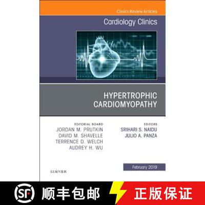 【3-4周达】精装 Hypertrophic Cardiomyopathy, an Issue of Cardiology Clinics: Volume 37-1 [9780323654470]