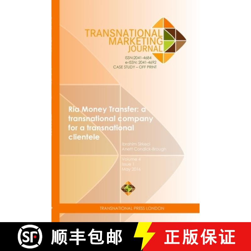 【3-4周达】Ria Money Transfer: a transnational company for a transnational clientele [9781910781241]