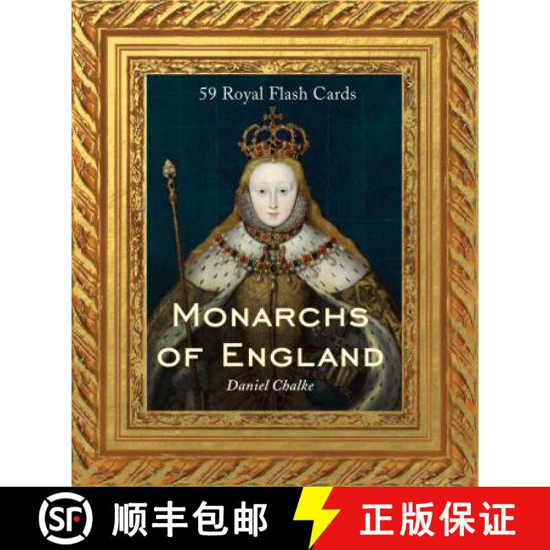 【3-4周达】Monarchs of England: 59 Royal Flashcards [9781452172835]