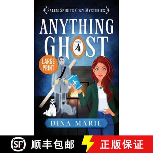 【3-4周达】精装 Anything Ghost: Large Print [9781964858197]