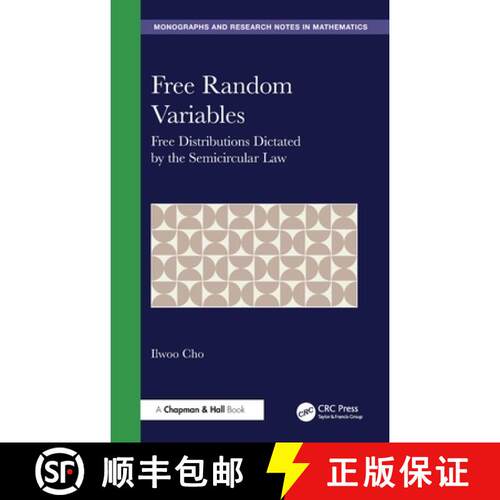 【3-4周达】精装 Free Random Variables: Free Distributions Dictated by the Semicircular Law [9781041103462]