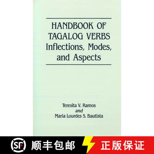 【3-4周达】Handbook of Tagalog Verbs – Inflections, Modes and Aspects [9780824810184]