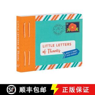 【3-4周达】Little Letters of Thanks: (Thankful Gifts, Personalized Thank You Cards, Thank You Notes) [9781452165981]