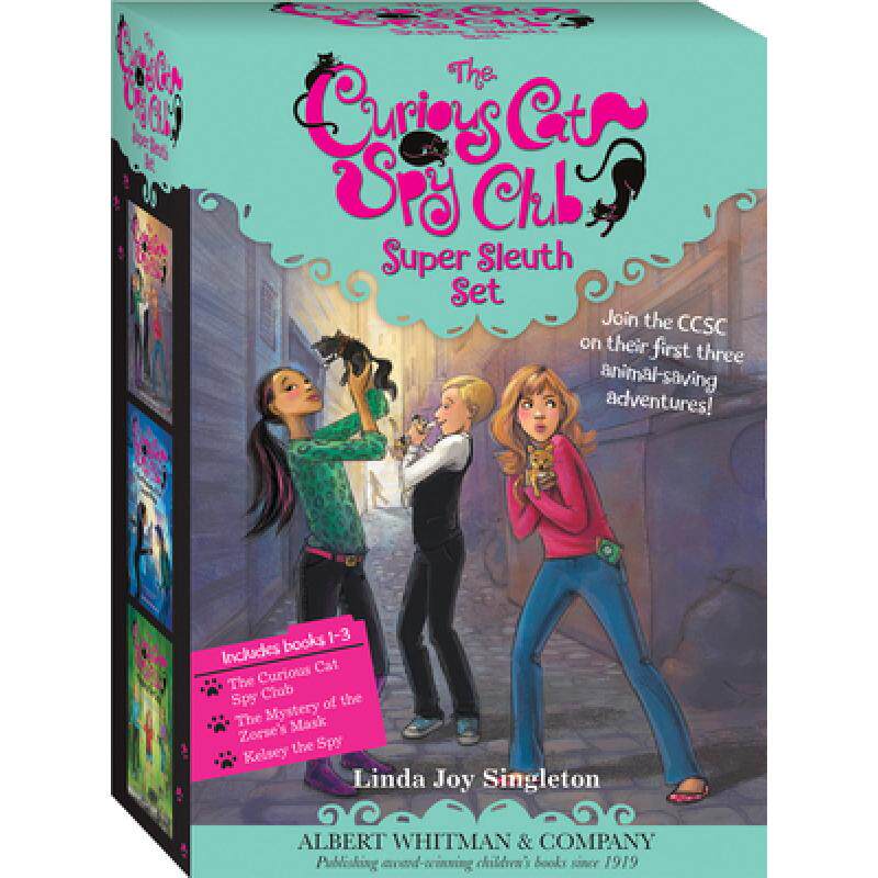 预订 the curious cat spy club boxed set #1-3 [9780807513910]